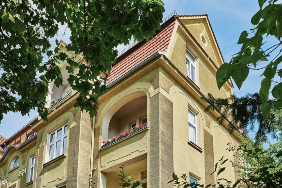 Fassade des Wohnhauses in Berlin-Lichterfelde West