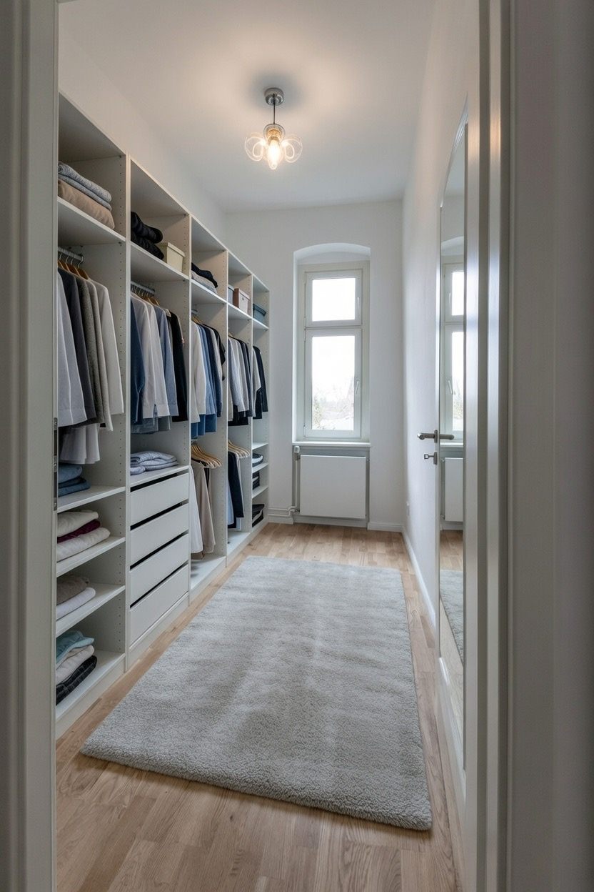 Ankleidebereich der Wohnung in Berlin-Lichterfelde West