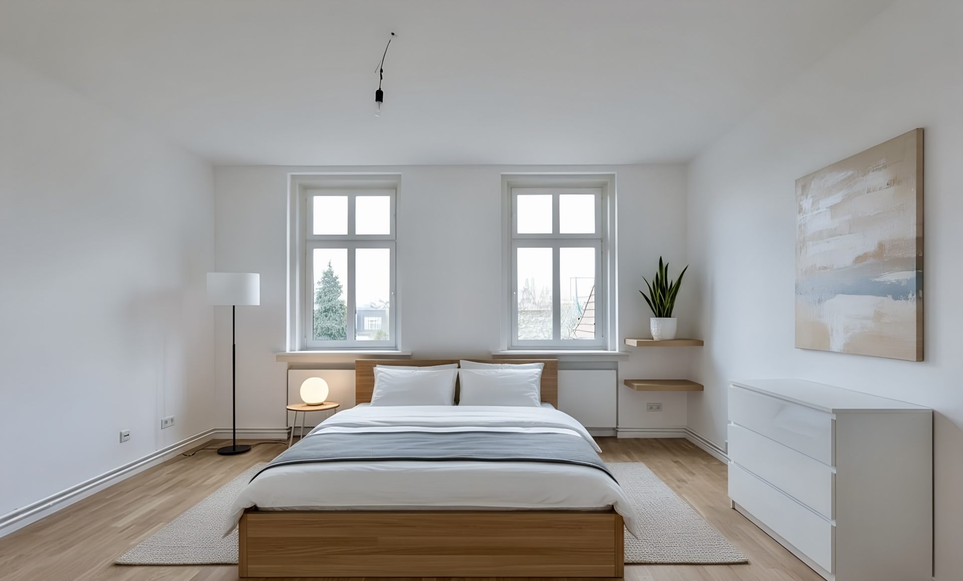 Großzügiger Raum der 4,5-Zimmer-Wohnung